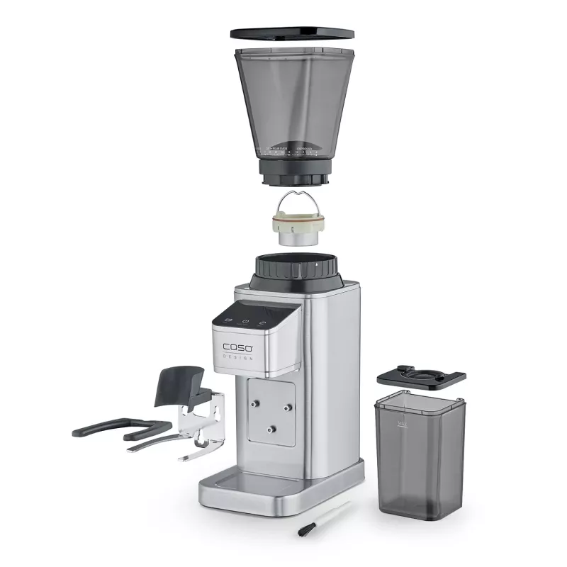 Caso kohviveski | Barista Chef roostevaba teras | 150 W | Kohviubade mahutavus 250 g | Tasside arv 12 tk | Roostevaba teras