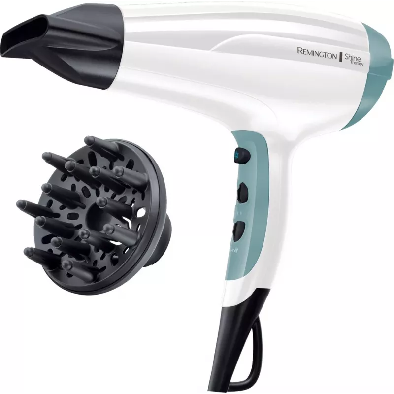 Remington D5216 föön 2300 W Sinine, Valge