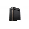 Arvutikorpus DeepCool CL660 Must — ATX/Micro-ATX/Mini-ITX, karastatud klaas, 2x3,5 tolli + 1x2,5 tolli, ees 140 mm, ülal/taga 120-140 mm