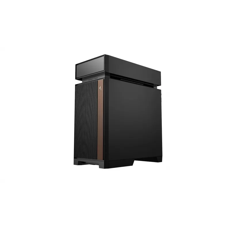 Arvutikorpus DeepCool CL660 Must — ATX/Micro-ATX/Mini-ITX, karastatud klaas, 2x3,5 tolli + 1x2,5 tolli, ees 140 mm, ülal/taga 120-140 mm