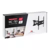 TV seinakinnitus MACLEAN MC-781 ekraanidele 66–177,8 cm (26–70 tolli), kaldenurk -12–2°, VESA 100x100–400x400, max koormus 45 kg, must