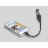 USB-kaabel Micro-USB B USB A DeLOCK 83293 0,18 m