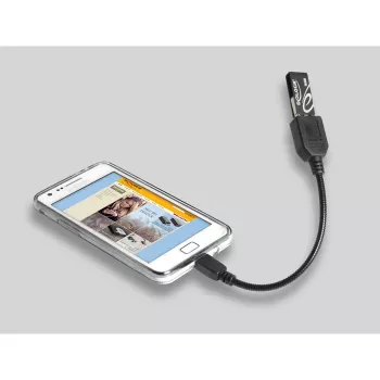 USB-kaabel Micro-USB B USB A DeLOCK 83293 0,18 m