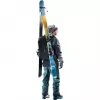 Seljakott DEUTER Freerider Pro 34+ — tehniline freeride-suusamatkade seljakott, 34 l, must, kiivrihoidik, puusavöö
