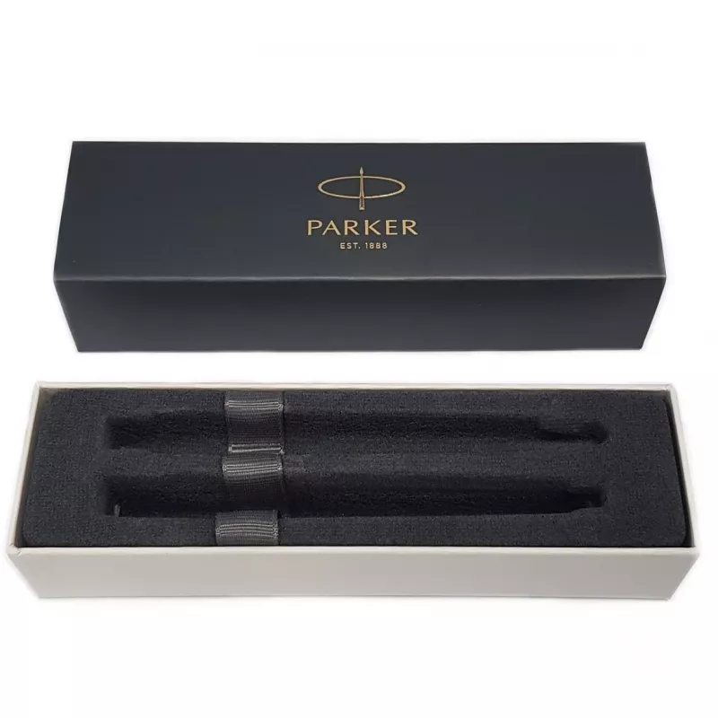 Parker 2093258 pastapliiatsikomplekt Must, Hõbedane 2 tk