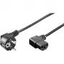 Toitekaabel Goobay 96042 Must 1,5 m CEE7/7 C13 250V 16A