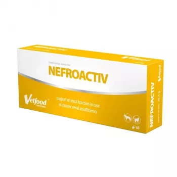 Toidulisand Vetfood NefroActiv koertele ja kassidele, 60 kapslit, neerude tugi