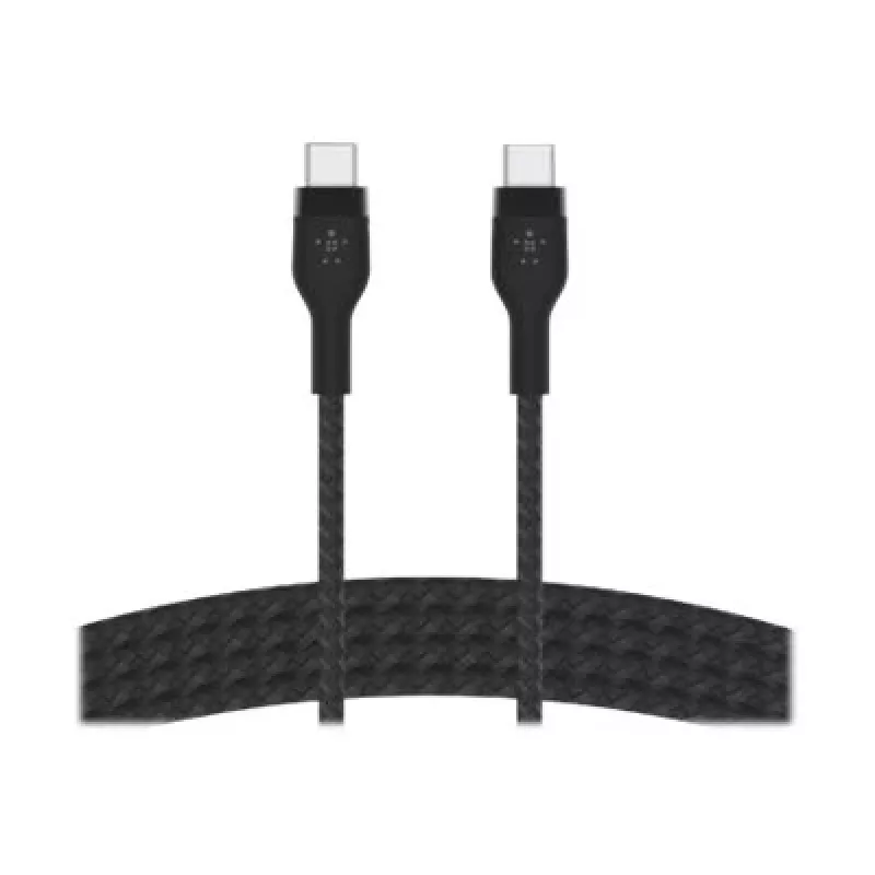 Belkin BOOSTCHARGE PRO Flex USB-kaabel 1 m USB 2.0 USB C Must (CAB011BT1MBK)