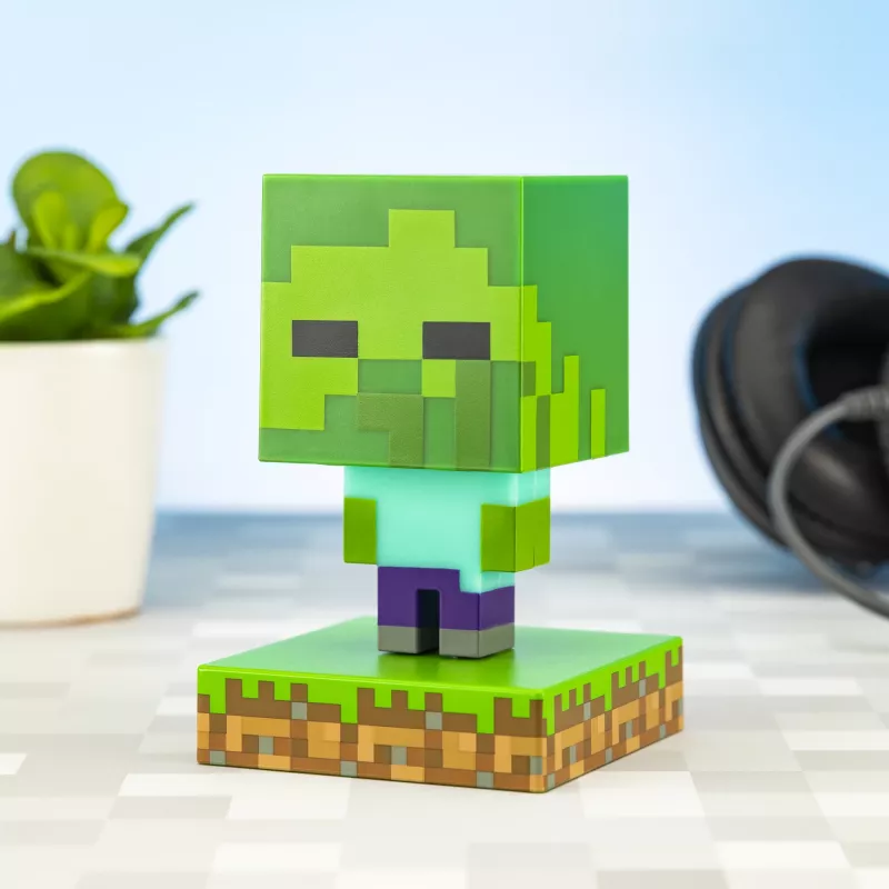 Table lamp Paladone Light Paladone Minecraft Zombie Light PP6592MCFV4 LED
