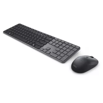 DELL Pro 7 õhuke KM726 klaviatuur koos hiirega Kodukontor RF-juhtmevaba + Bluetooth QWERTY US International Must