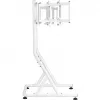 Triple Monitor Stand Snow, võidusõidusimulaatori kokpiti GR500 jaoks, monitorikinnitus valge, monitoridele 32 - 55