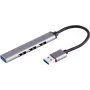 USB-jaotur S/CONN 13-50001 USB 3.2 Gen 1 Type-A 5000 Mbit/s Hall