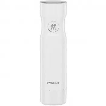 Vaakumpakendaja ZWILLING FRESH & SAVE valge pump, aku 3,7 V, MicroUSB laadimine, 190×50×50 mm, 330 g