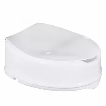 Tõstetud WC-poti tarvik ActionMed NT15AM — pikendus, 15 cm kõrgus, polüpropüleen, lukustatav, max koormus 180 kg, siseava 210×268 mm, laius 360 mm