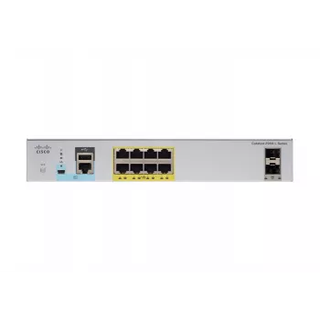 Cisco - Catalyst 2960CX-8PC-L - Switch - hallatav - 8 x 10/100/1000 (PoE+) + 2 x SFP + 2 x 10/100/1000 Lauaarvuti riiulile kinnitatav DIN-liistule kinnitatav seinale kinnitatav PoE+ (124