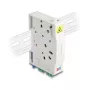 Valguskaabli jaotuskarp DeLOCK Optical Fiber Connection Box 85936 LC Duplex valge
