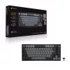 Corsair Gaming K65 Plus Wireless 75% RGB mänguriklaviatuur, MLX Punane - Must, Hall