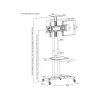Art mobiilne alus + kinnitus 32-70 tolli teleritele, 45 kg, S-12, VESA 600x400
