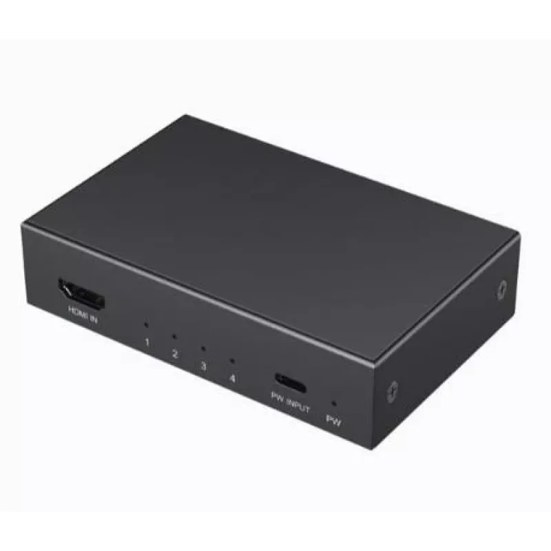 HDMI-jaotur Gembird GEMBIRD DSP-HDMI4K-4P-01 — 4-pordiline 4K