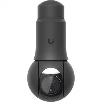 Ubiquiti UVC-G6-PTZ-B All-weather, 4K dual-lens camera with 10x hybrid zoom, 1/1.8 8MP image sensor, Multi-TOPS AI Engine, and ultra-low latency pan-t