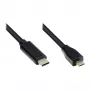 Good Connections USB2.0-kaabel Micro B-C must 0,5m
