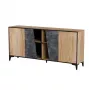 Cama 4D kummut OVO 180x38xH83 tamm/betoon