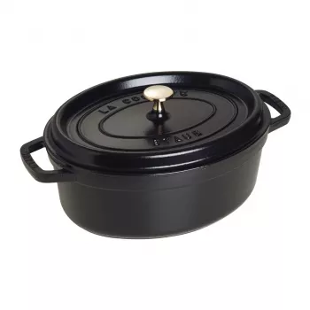 Hollandi ahi Staub Cocotte 4,2 L Must