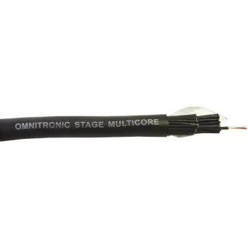 Mitmesooneline kaabel Omnitronic 24 x 2 x 0,12, 25 m rull