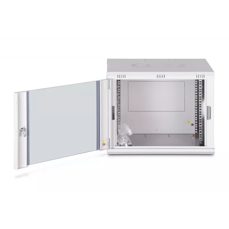 Seinale paigaldatav 9U korpus DIGITUS Dynamic-N DN-37104, 600x450 mm, IP20, võtmelukk, monteerimata