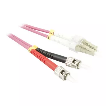 Synergy 21 5.0m OM4 LC - ST - LC - ST - Männlich/männlich - OM4 - Violett (S216292)