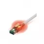 EasyLan EASY CS1OW0050 - DualBoot® LED paikantkaabel, Cat.6a, S/FTP, valge, 5m