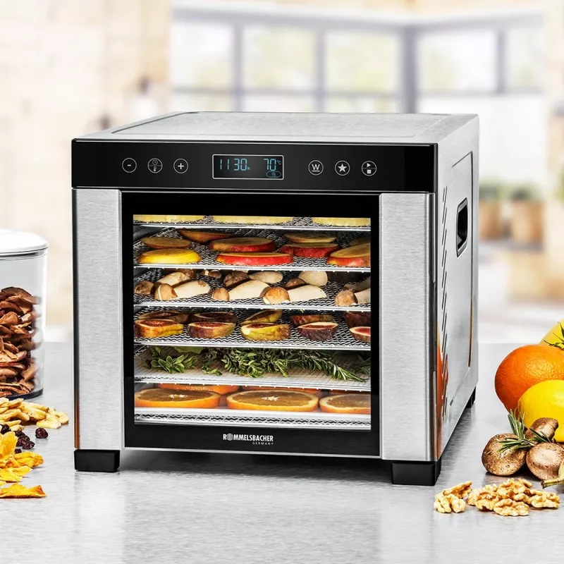 ROMMELSBACHER DA 950, Must, Roostevaba teras, Roostevaba teras, LCD, 99 h, 6000 cm², 380 x 394 mm