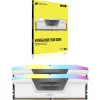 Corsair Vengeance RGB CMH64GX5M2B6000Z30W, 64 GB, 2 x 32 GB, DDR5, 6000 MHz, 288-pin DIMM, Weiß