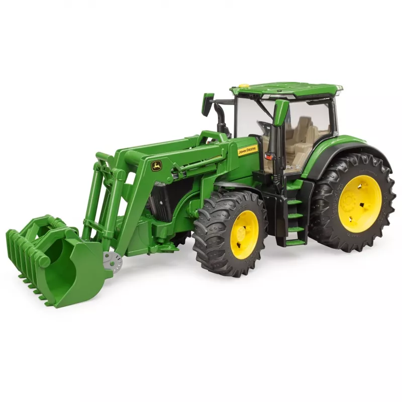 Traktor BRUDER John Deere 7R 350 mänguasi — ABS, soovitatav vanus 3+