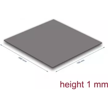 Termopadi DeLOCK 18472 3,2 W/m·K Hall 100 x 100 x 1 mm