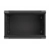 Seinale kinnitatav rack LANBERG WF03-5306-10B 6U, 60 kg, võtmelukk, must