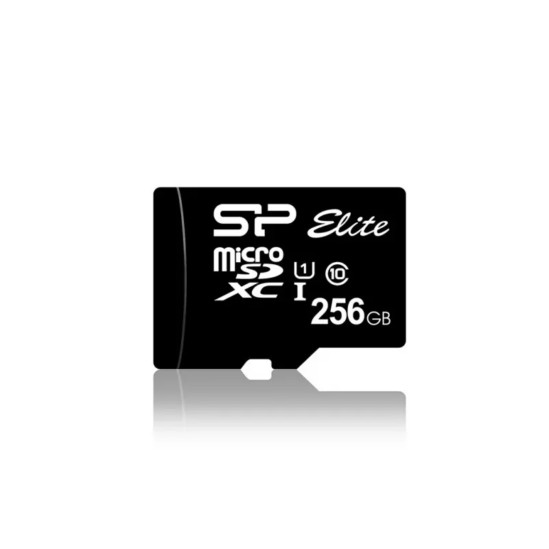 MicroSDXC mälukaart Silicon Power Elite 256 GB UHS-I Class 10 U1 85 MB/s koos SD-adapteriga