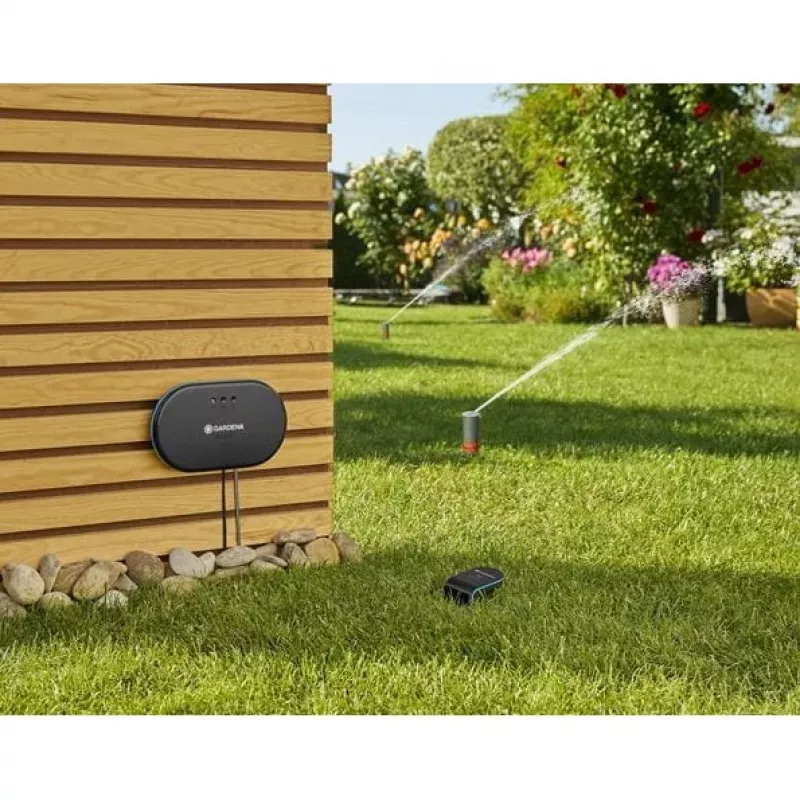 Gardena Set Smart kastmise juhtimisandur: kastmisarvuti kuni 6 ventiilile (24 V)