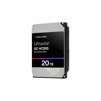 WD Ultrastar DC HC555 – kõvaketas – andmekeskus – krüpteeritud – 20 TB – sisemine – 3,5 tolli (8,9 cm)