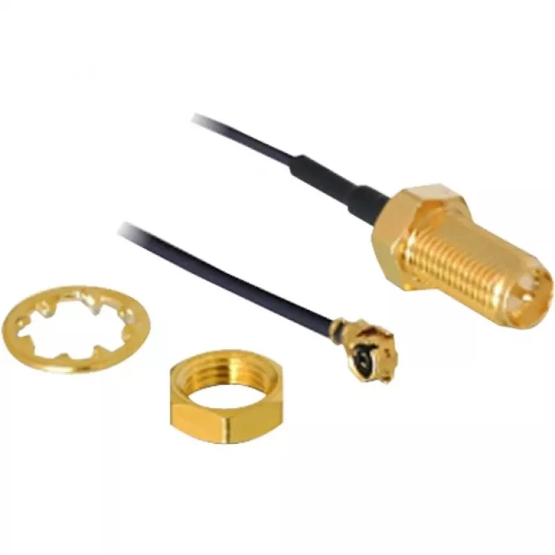Antenn DeLOCK RP-SMA WL I-PEX M / RP-SMA F Must