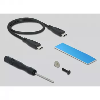 Väline ümbris DeLOCK M.2 NVMe PCIe SSD USB 3.2 Gen 2x2