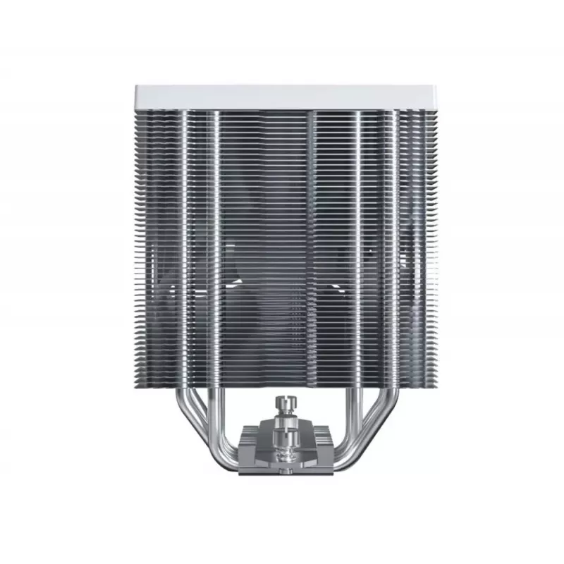 CPU õhkjahuti Montech NX400, 120 mm ventilaatorid, Valge, mõõdud 156×74×120 mm, TDP 270 W