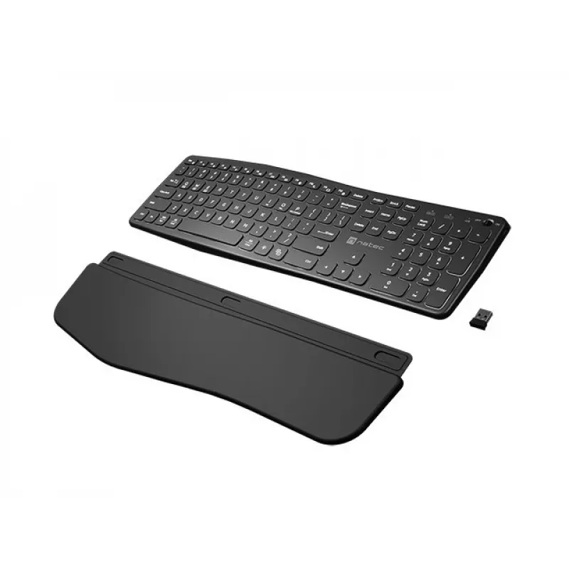 NATEC PORIFERA klaviatuur Kodu/Kontor Bluetooth QWERTY US International Must