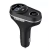FM-saatja Tellur FMT-B5 USB 3.0 5-pordiga, mudel FMT-B5, must