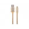 USB 2.0 kaabel GEMBIRD CCB-mUSB2B-AMBM-6 — USB A kuni Micro-USB B, 1,8 m, kuldne
