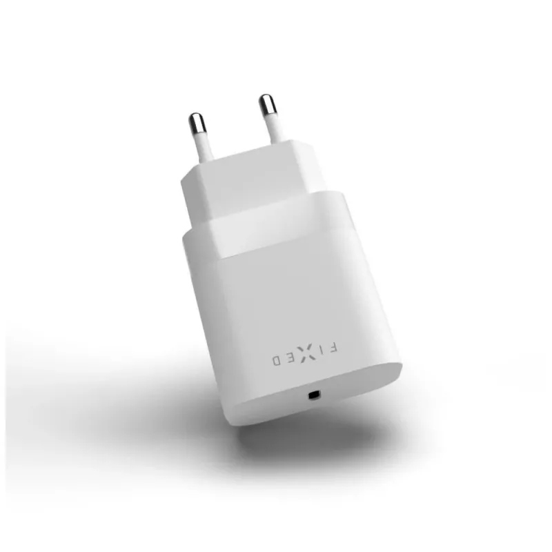 Reisilaadija FIXED FIXC20N-C-WH 20W USB-C kompaktne võrguadapter