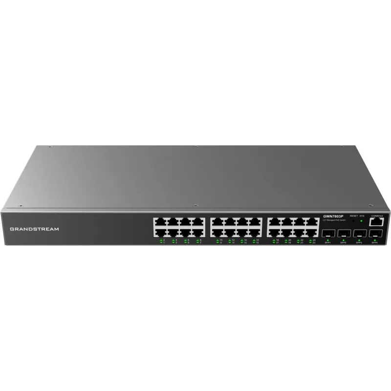 Hallatav L2+ Gigabit Ethernet lüliti Grandstream GWN7803P