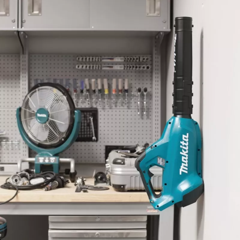 Makita DUB362Z juhtmeta lehepuhur 193 km/h Must, Türkiis 18 V Liitium-ioon (Li-Ion)