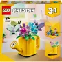 LEGO Creator Lilled kastekannus 31149 — ehitatav lillemudel, 420 osa, 120 × 150 × 130 mm