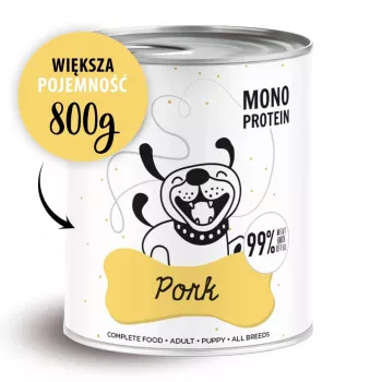 PAKA ZWIERZAKA Pepe Pork märgtoit koertele, 800 g